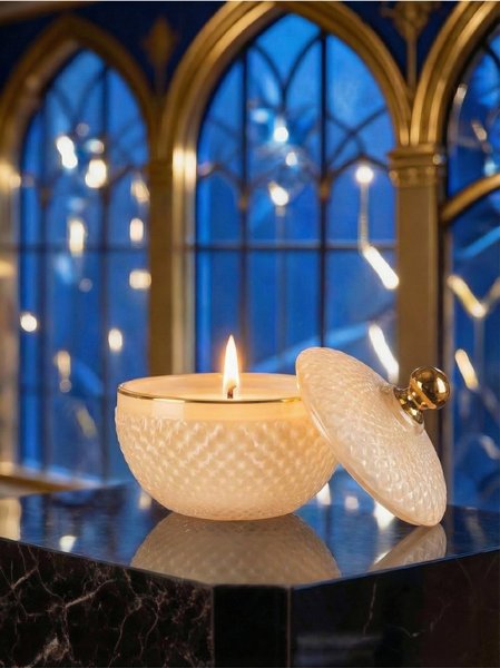 TAUPE - GLASS CANDLE 120g