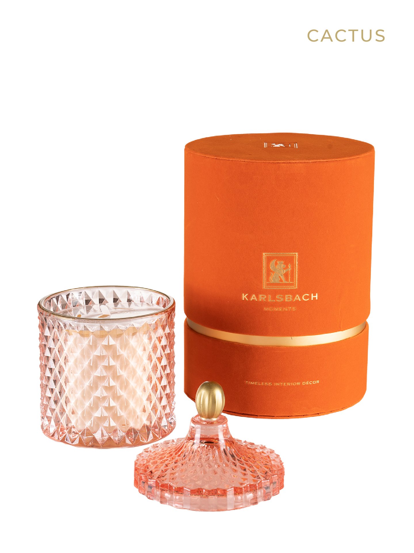 Cactus - GLASS CANDLE 460g - изображение 1