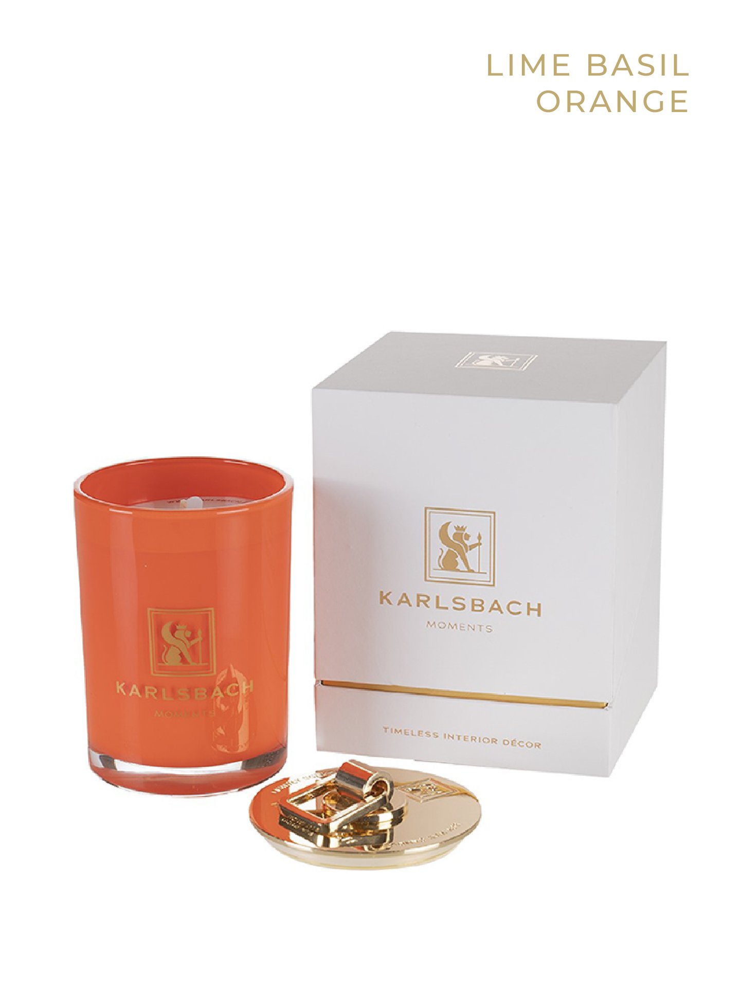 Lime Basil Orange - GLASS CANDLE 270g - изображение 1