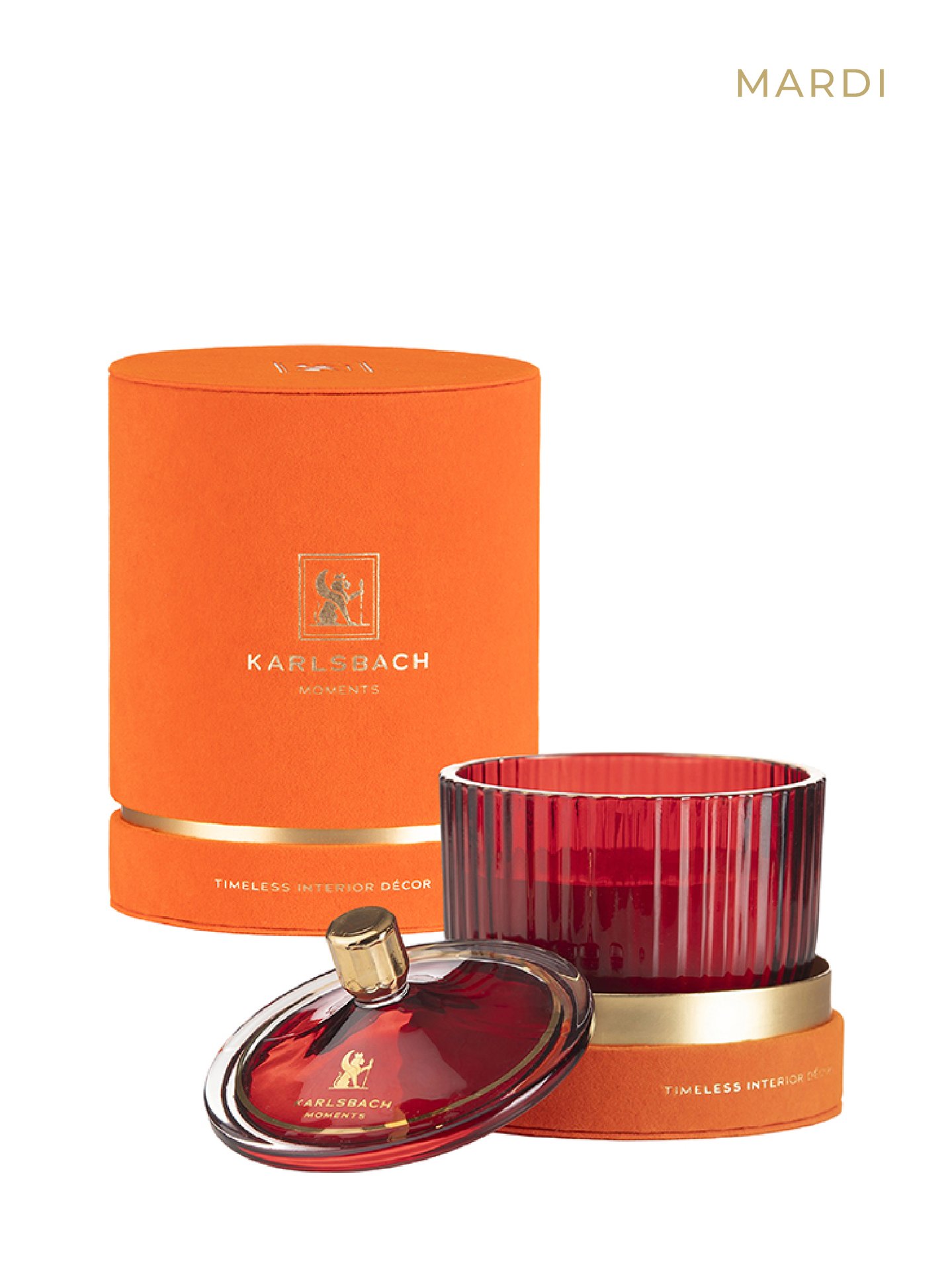MARDI - GLASS CANDLE 240g - изображение 1