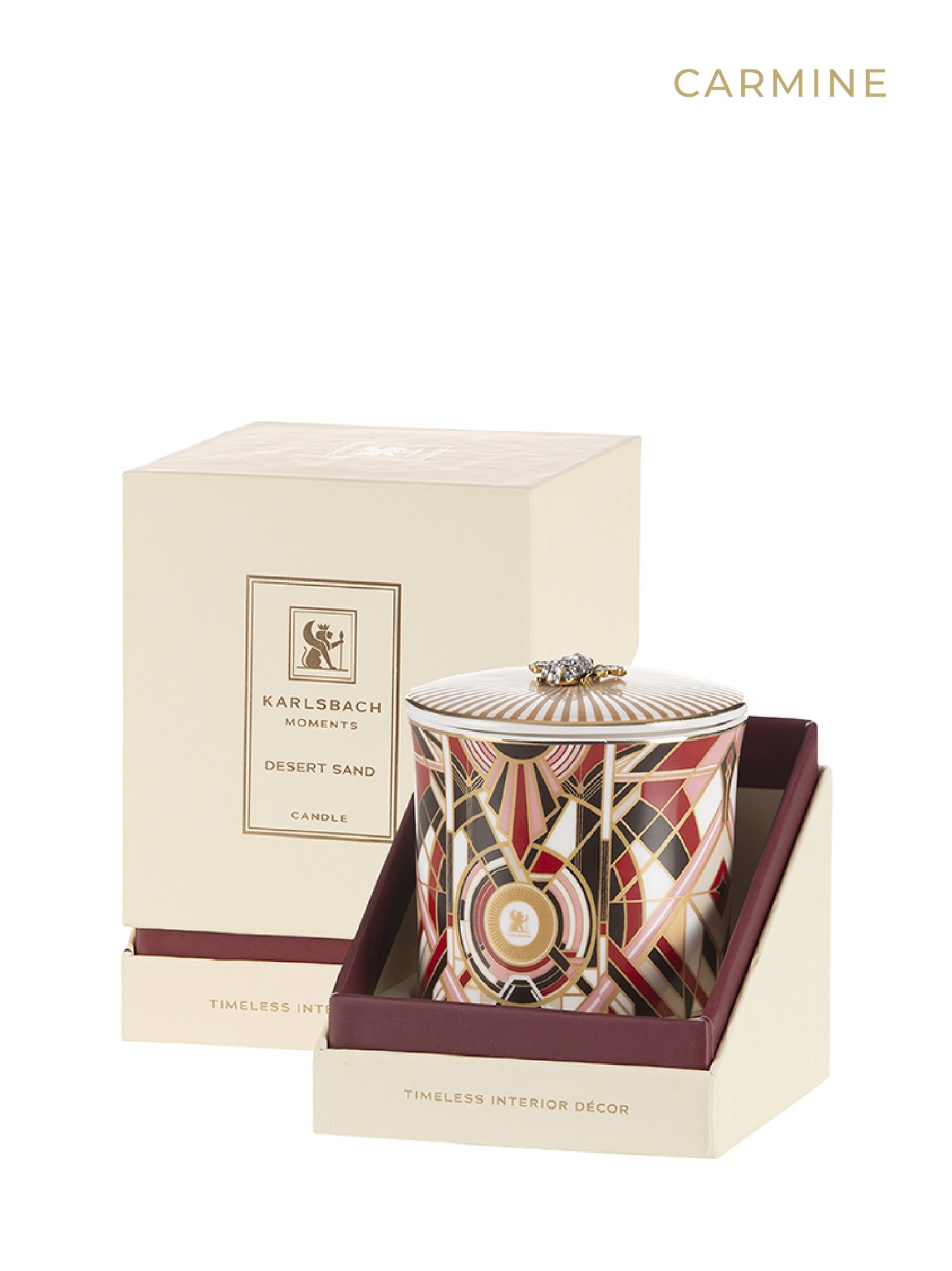 CARMINE - PORCELAIN CANDLE 220g - изображение 1
