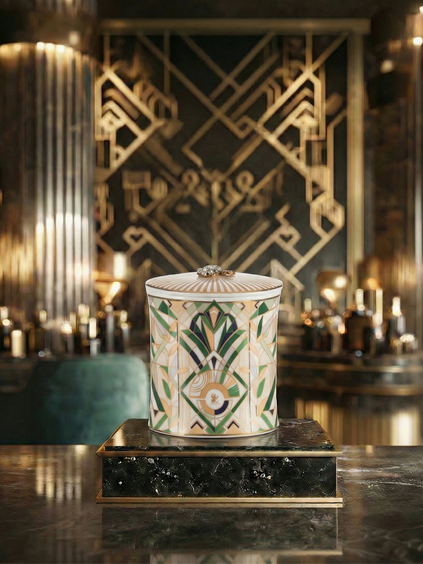 MAROON - PORCELAIN CANDLE 220g - изображение 2
